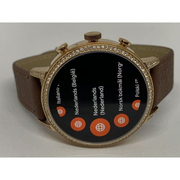 Fossil Gen 4 Authentic Digital Dial Smart Watch Custom Band FTW6011 ZA788 - Picture 6 of 12